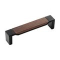 Belwith-Keeler Fuse Walnut & Matte Black Pullimage