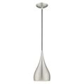 View 1 for Livex Lighting 6 1/4 Inch Metal Shade Mini Pendant