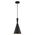 View 1 for Livex Lighting 7 1/4 Inch Retro Metal Shade Mini Pendant