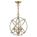 View 1 for Livex Lighting Aria Large Convertible Chandelier/Semi Flush Light