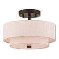 Livex Lighting Claremont 11 Inch Ceiling Mount Lightimage