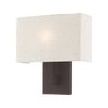 View 1 for Livex Lighting Hayworth 11 Inch Oatmeal Wall Sconce