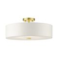 View 1 for Livex Lighting Meridian 18 Inch Semi Flush Light