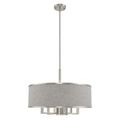 View 1 for Livex Lighting Park Ridge Gray 24 Inch Pendant Chandelier