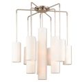 Livex Lighting Strathmore Brushed Nickel Foyer Chandelierimage