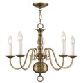 Livex Lighting Williamsburgh 5-Light Chandelierimage