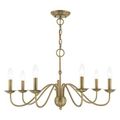 View 1 for Livex Lighting Windsor 28 Inch Chandelier