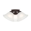 View 1 for Livex Lighting Wynnewood Flush Mount Ceiling Light