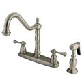 Restorers English Vintage KB775XBLBS-P Centerset Kitchen Faucetimage