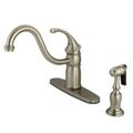 Restorers Georgian KB157XGLBS-P One Handle Kitchen Faucetimage