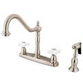 Restorers Heritage KB175XPXBS-P Centerset Kitchen Faucetimage