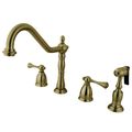 Restorers Heritage KB179XBLBS-P Widespread Kitchen Faucetimage