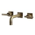 Restorers Manhattan KS612XCML-P Wall Mount Bathroom Faucetimage