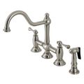 Restorers Restoration KS379XBLBS-P Bridge Kitchen Faucetimage