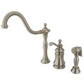 Restorers Templeton KS780XTPLBS-P Widespread Kitchen Faucetimage