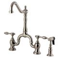 Restorers Tudor KS775XTALBS-P Bridge Kitchen Faucetimage