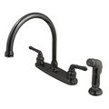Restorers Water Onyx NB790SP Centerset Kitchen Faucetimage