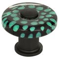 View 1 for Atlas Homewares Emerald Polka Dot Glass Knob