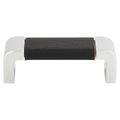 View 1 for Atlas Homewares Paradigm Black Leather Pull