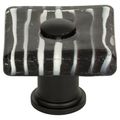 View 1 for Atlas Homewares Zebra Glass Square Knob