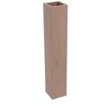 Designs of Distinction 6 Inch Hollow Miter Lock Square Columnimage