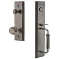 Grandeur Carre Handleset C Grip and Circulaire Knob - Keyed Alikeimage