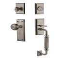 Grandeur Fifth Avenue Entry Set with F Grip - Keyed Differentlyimage
