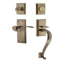 Nostalgic Warehouse New York S Grip Entry Set Manor - Keyed Alikeimage