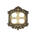Nostalgic Warehouse Victorian Double Duplex Switch Plateimage