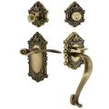 Nostalgic Warehouse Victorian S Grip Entry Set Swan - Keyed Alikeimage