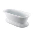 Barclay Corinne Acrylic Double Roll Bath Tubimage