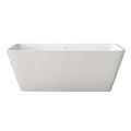 Barclay Romo Resin Bath Tub with Integrated Drain & Overflowimage
