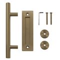 Quiet Glide Rolling Barn Door Bar Pull & Flush Pullimage