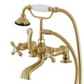Aqua Vintage AE209 7 Inch Tub Faucet with Hand Showerimage