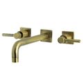 Restorers Concord KS602DL 8 Inch Wall Mount Tub Faucetimage