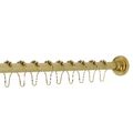 Restorers Edenscape KSR60 72 Inch Shower Curtain Rod & Ringsimage