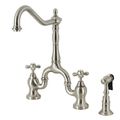 Restorers English Country KS775AXBS Bridge Kitchen Faucet & Sprayerimage