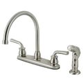 Restorers Restoration KB72RXLSP 8 Inch Kitchen Faucet & Sprayerimage