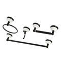 Restorers Victorian BAK1112478 4-Piece Bathroom Accessory Setimage
