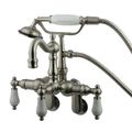 Restorers Vintage CC1305TX Adjustable Wall Mount Tub Faucet & Showerimage