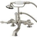 Restorers Vintage CC203TX 7 Inch Deck Mount Tub Faucetimage