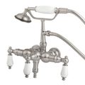 Restorers Vintage CC23TX 3 3/8 Inch Wall Mount Tub Faucet & Showerimage