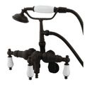 Restorers Vintage CC421TX Adjustable Wall Mount Tub Faucet & Showerimage