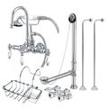 Restorers Vintage CCK10T Wall Mount Clawfoot Tub Faucet Packageimage