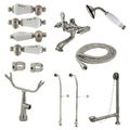 Restorers Vintage CCK517CPL Freestanding Tub Faucet Comboimage
