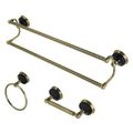 Restorers Water Onyx BAK911348 3-Piece Bathroom Accessory Setimage