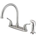 Restorers Yosemite FB279YLSP 8 Inch Kitchen Faucet & Sprayerimage