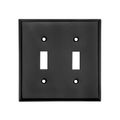 Ageless Iron Double Toggle Switchplateimage