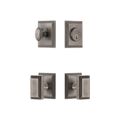 View 1 for Grandeur Carre Square Concealed Screw Entry Set - Carre Knob