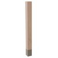View 1 for Designs of Distinction 3 x 35 1/4 Square Column - Tall Satin Stainless